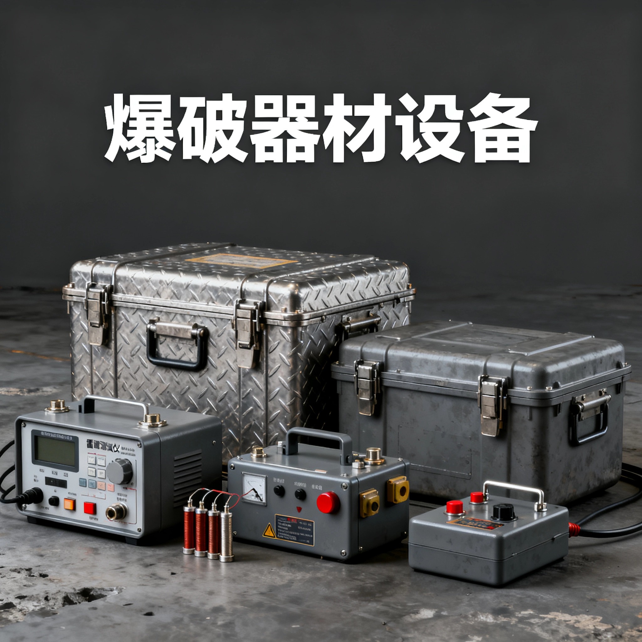 湘阴爆破工程师的“兵器库”：常用器材一册通